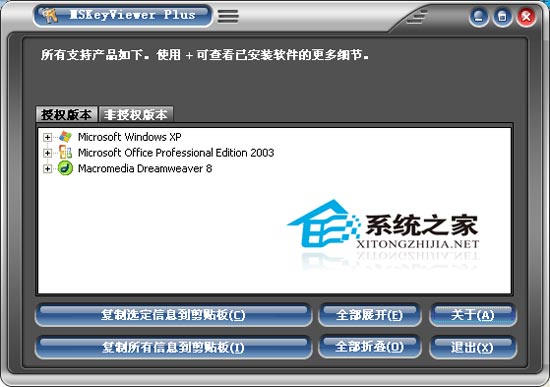 MSKeyViewer Plus 2.1.0 汉化绿色版