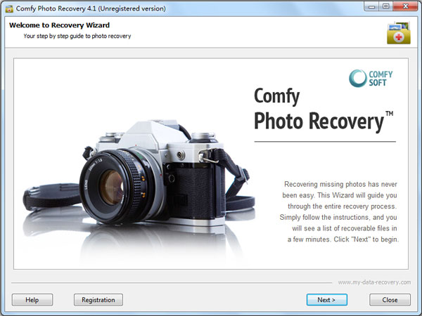  Comfy Photo Recovery（照片恢复软件） V4.1