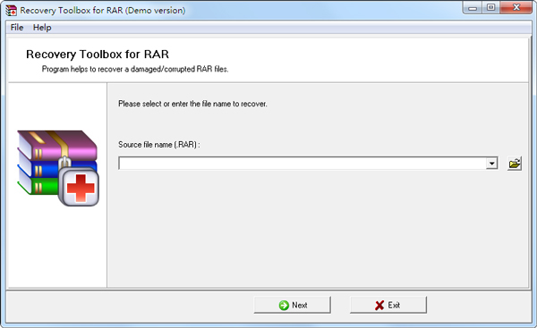 Recovery Toolbox For RAR(文件修复软件) V1.2.17.41 绿色版