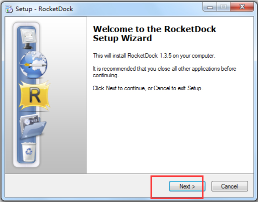 RocketDock(快捷工具栏) V1.3.5 中文版
