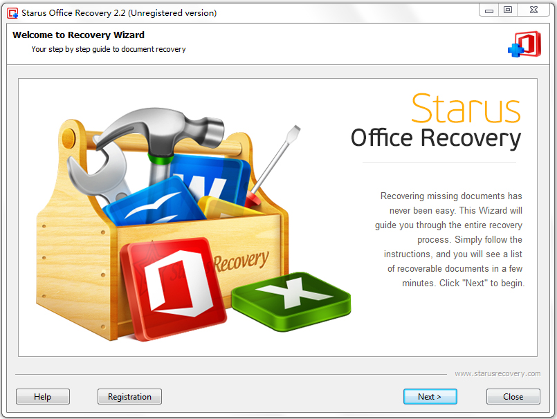 Starus Office Recovery(Office数据恢复) V2.2 英文版