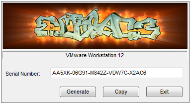 Vmware Workstation 12注册机 绿色版