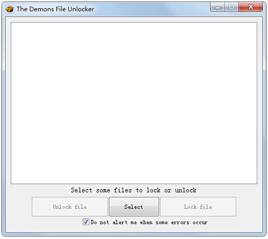 The Demons File Unlocker(ltb解密加密工具) V1.0 绿色版