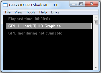 GPU Shark(显卡识别监测工具) V0.11.0.1 绿色便携版