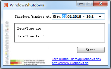 WindowsShutdown(定时关机软件) V1.0 绿色版