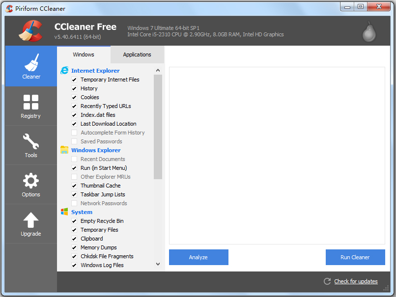 CCleaner(系统垃圾清理工具) V5.44.6577 官方正式版