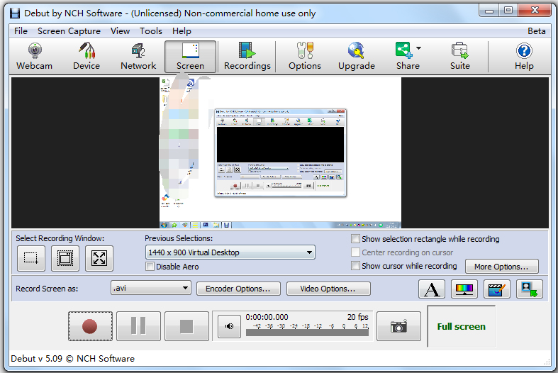 Debut Video Capture Software(视频录制软件) V5.09 英文版