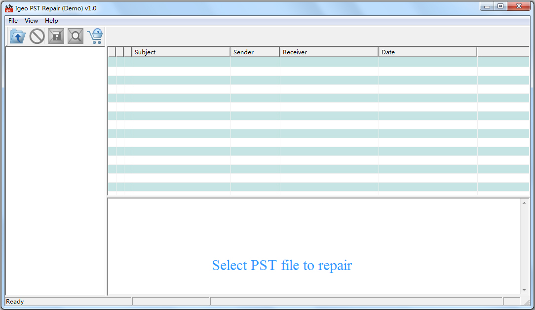 Igeo PST Repair(PST恢复工具) V1.0 英文版