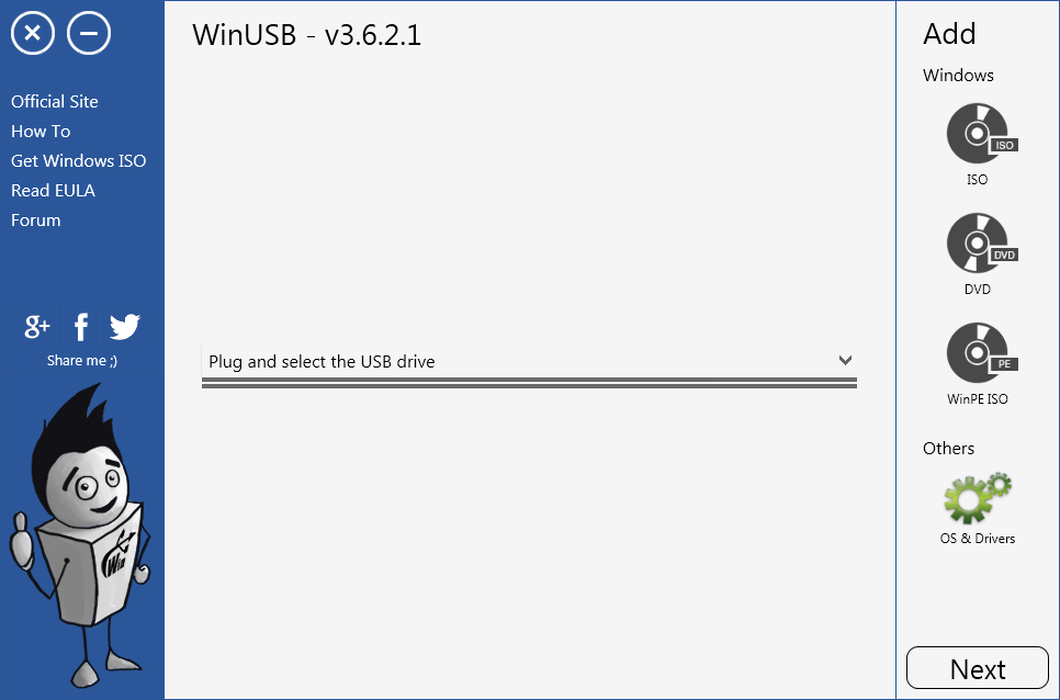 WinUSB 官方版 V3.6.2.1