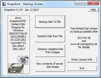 Drive SnapShot(磁盘映像软件) V1.46.0.18151 多国语言版