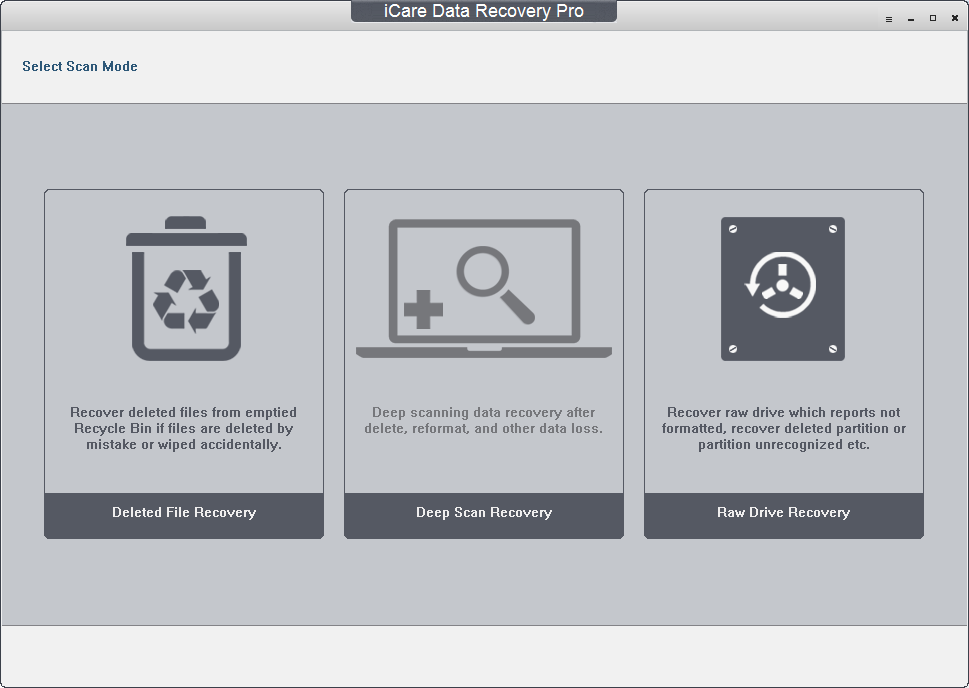 iCare Data Recovery Pro(专业数据恢复工具) V8.9.8.9 绿色免费版