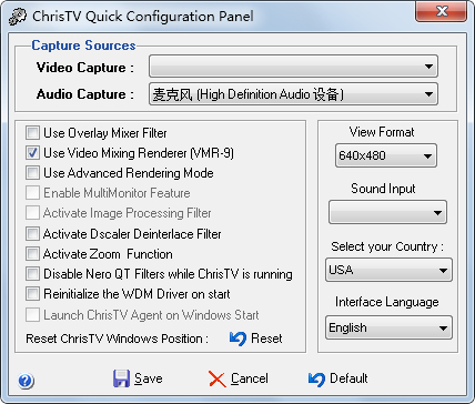 ChrisTV(电视播放器) V6.30 英文版