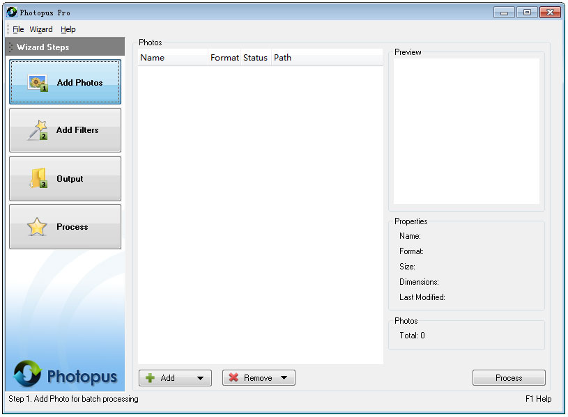 Photopus Pro(图片批量处理软件) V1.5