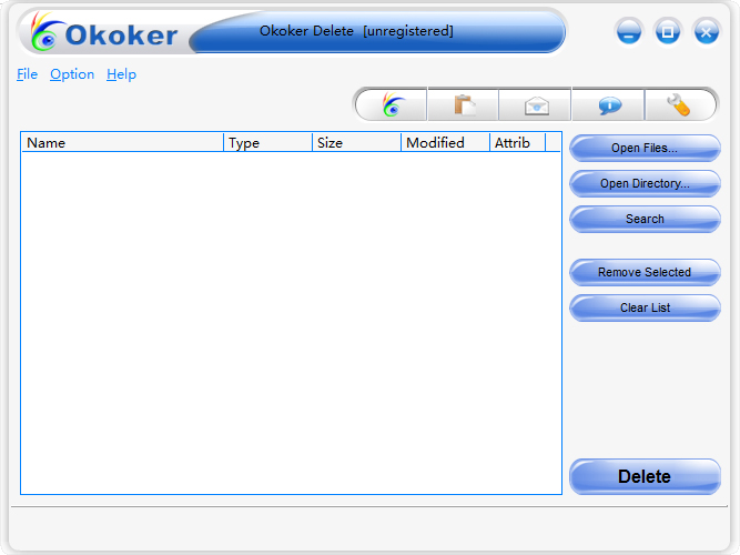Okoker Delete(数据删除工具) V3.3