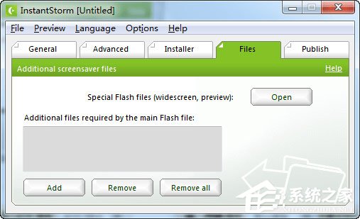 InstantStorm(Flash屏保制作软件) V2.0.1
