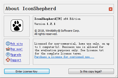 Icon Shepherd(桌面图标恢复软件) V1.2.1