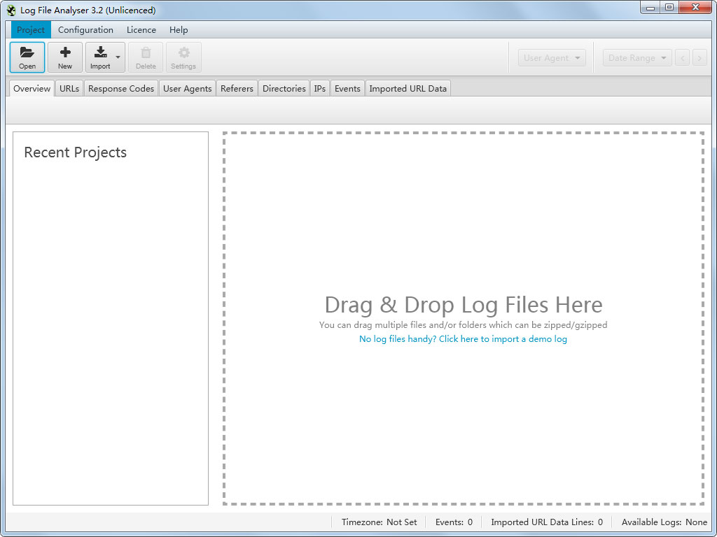 Log File Analyser(日志分析软件) V3.2 破解版