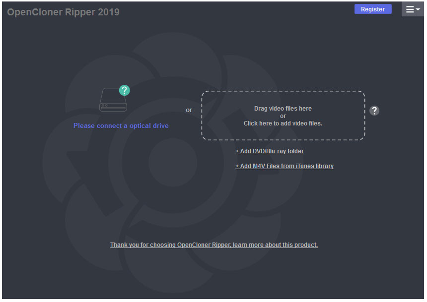 OpenCloner Ripper(光盘音视频格式转换) V2.10.100 破解版