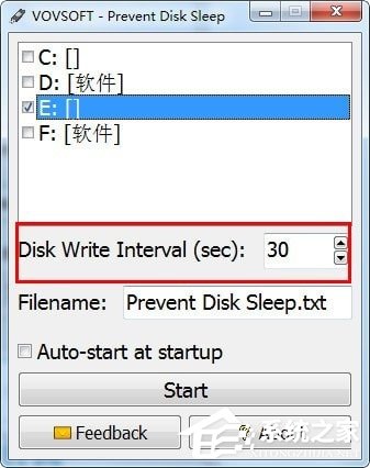 Prevent Disk Sleep(防止磁盘休眠) V2.3 绿色版