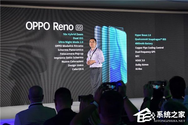 899欧元！OPPO在意大利发布Reno 5G版手机