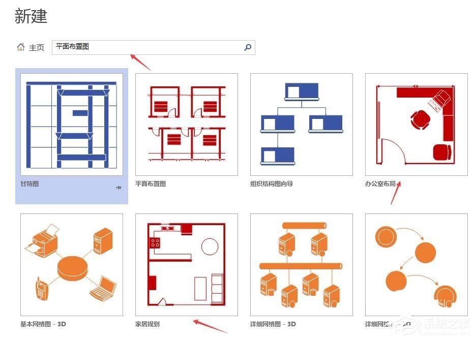 Microsoft Office Visio如何绘制家居规划平面图？Microsoft Office Visio绘制家居规划平面图的方法步骤