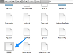 Mac电脑的hosts文件在哪？