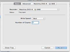 Mac使用Toast刻录光盘的方法