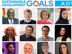 马云再度被联合国任命为全球可持续发展倡导者