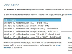微软放出Win10 20H1 18950预览版镜像（附下载地址）