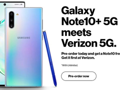5G版三星Galaxy Note10+外观疑曝光