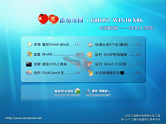 番茄花园 GHOST WIN10 X86 专业装机版 V2018.11(32位)